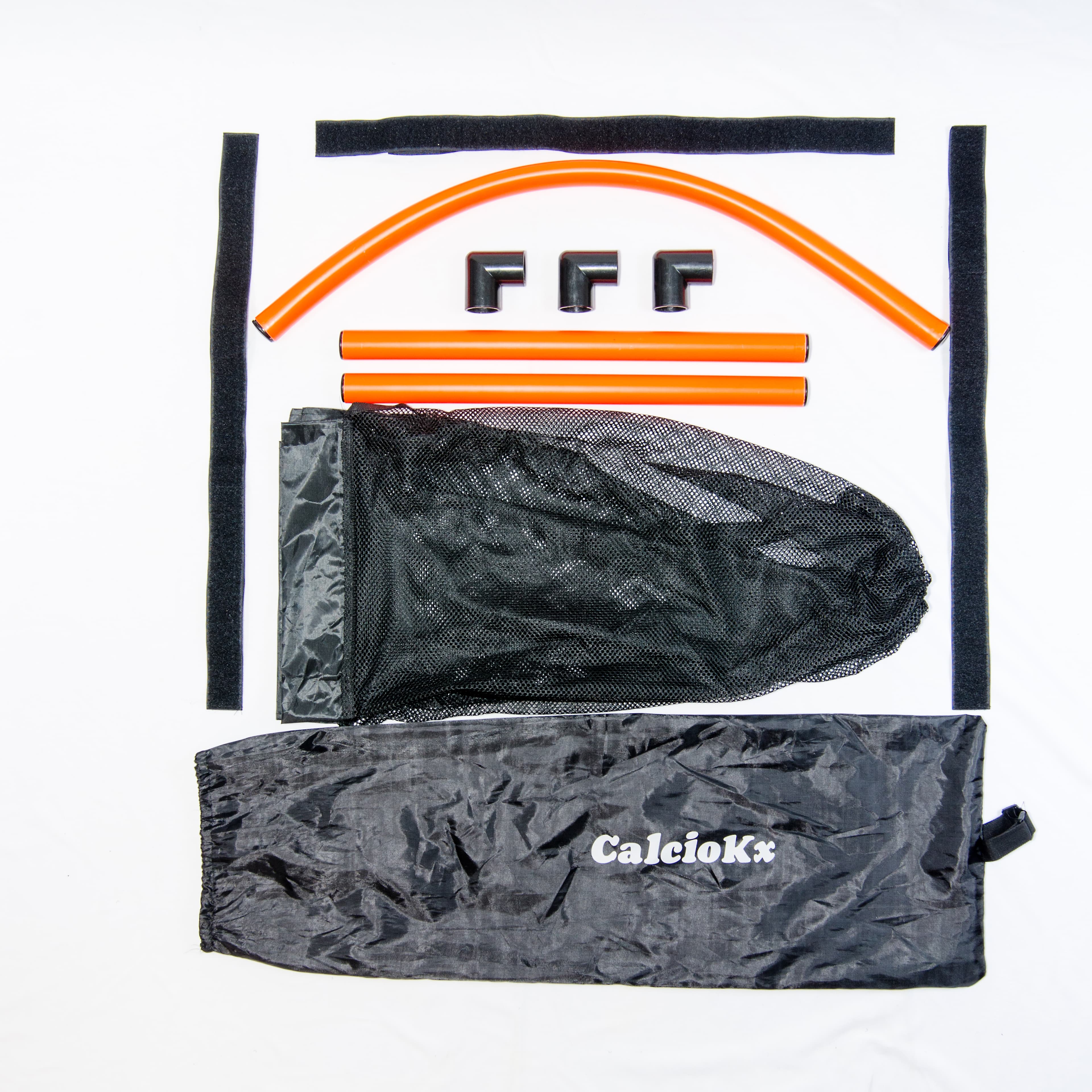 Close-up training shot with the TopCorner target fixed to the goal